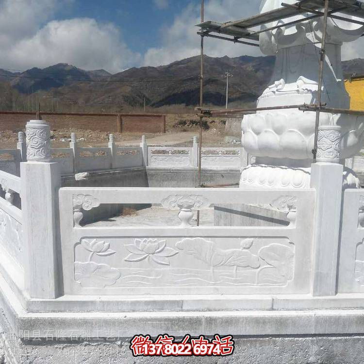 大理石欄桿雕塑，為公園、戶外景區增添優雅氣質