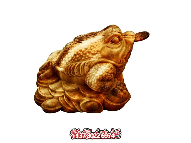 室內裝飾仿真金蟾玻璃鋼雕塑 室內裝飾仿真金蟾玻璃鋼雕塑