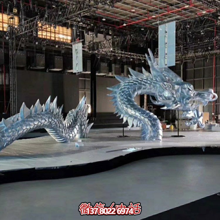 創意玻璃鋼龍雕塑，點亮景觀園林