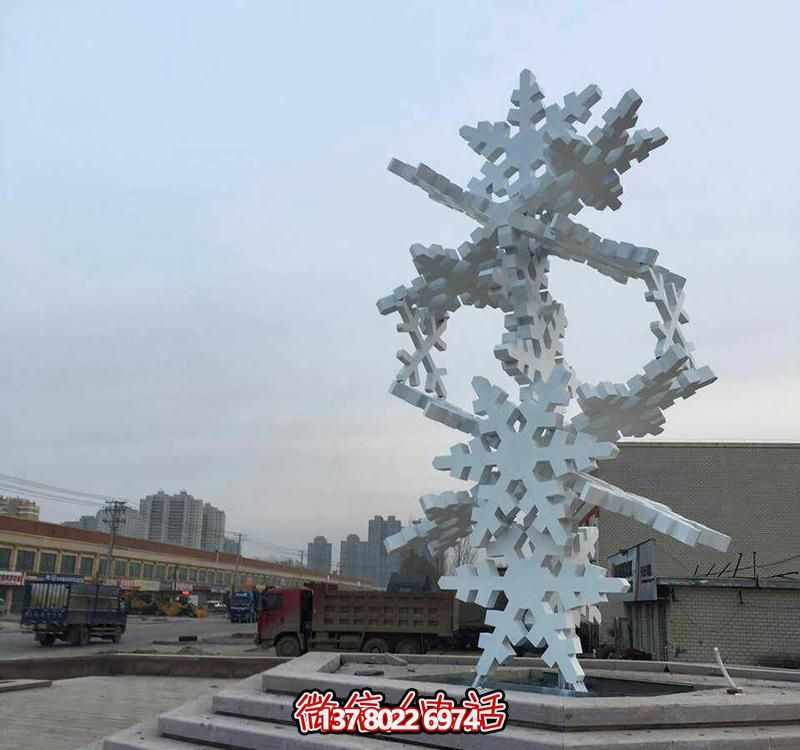 現代不銹鋼雕塑景觀樹，點亮城市花園