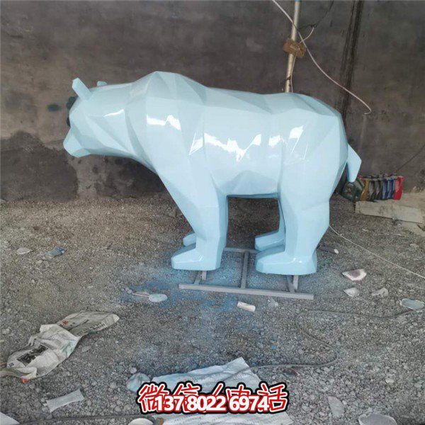 玻璃鋼幾何雕塑，裝飾動(dòng)物園園林和戶(hù)外空間