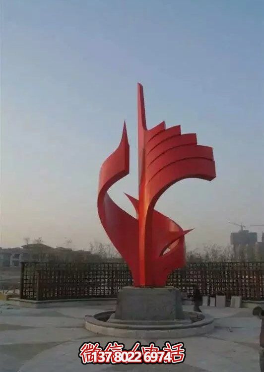 大型不銹鋼景觀雕塑，室外裝飾藝術精美