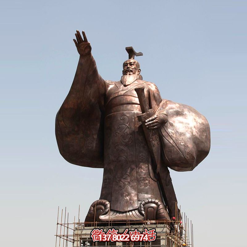 大型景區歷史名人秦始皇銅雕景觀塑像 大型景區歷史名人秦始皇銅雕景觀塑像